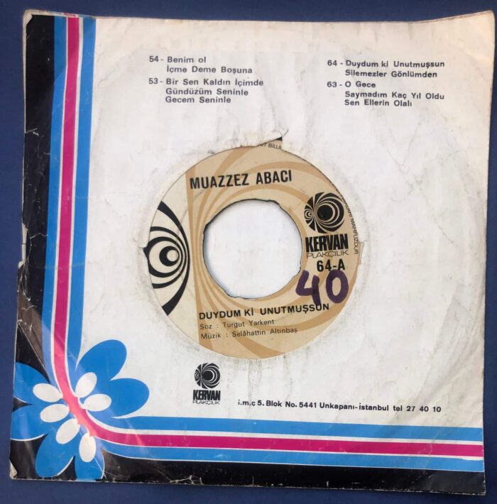 Muazzez Abacı - Duydumki Unutmuşsun, Silemezler Gönlümden - Görsel 4