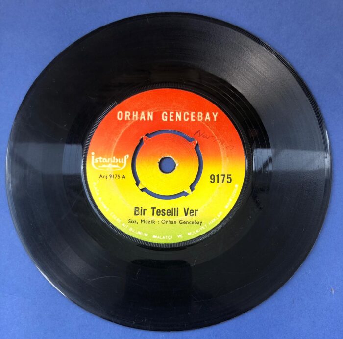 Orhan Gencebay, Bir Teselli Ver, Yorgun Gözler 45'lik - Görsel 2