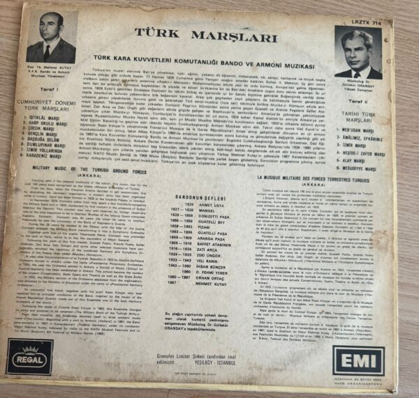 Türk Kara Kuvvetleri Komutanlığı Bando ve Armoni Muzıkası Türk Marşları - Görsel 2