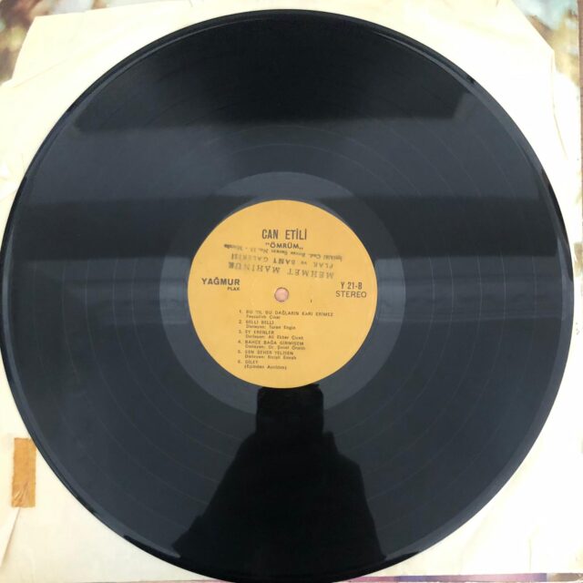 Can Etili - Ömrüm - LP / 33 Lük Plak (Dönem Baskı) - Görsel 4