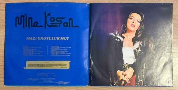 Mine Koşan – Mazi Unutulur Mu (Arabesk) Lp 33lük - Görsel 3