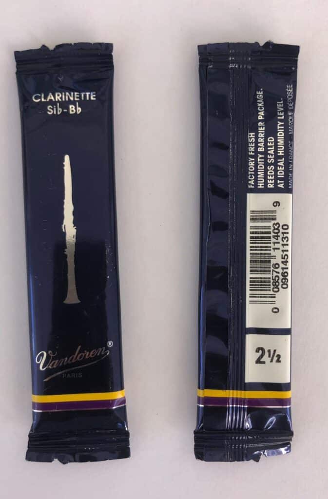 Vandoren CR101 Classic Sib - Bb Klarnet Kamışı (2,5 Numara) 2 Adet - Görsel 2