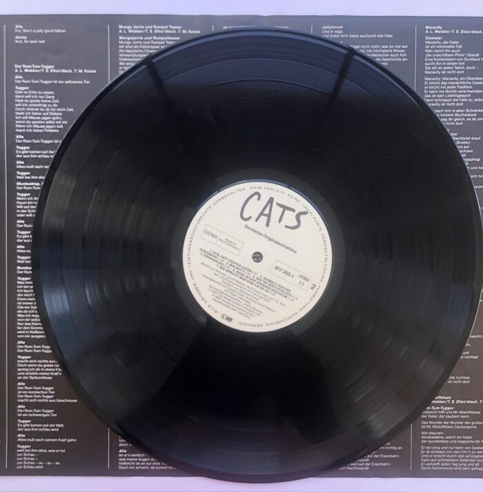 Cats  Deutsche Originalaufnahme 
