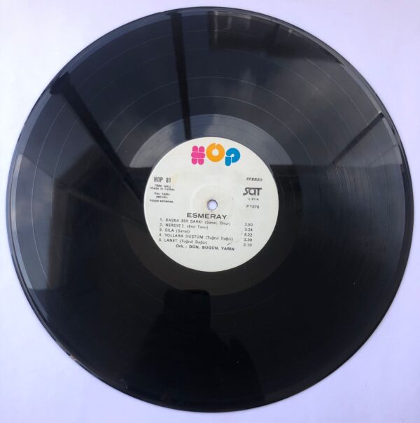 Esmeray Yaz Romancı Lp 33 Lük - Görsel 5