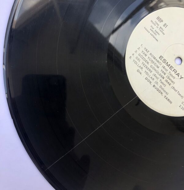 Esmeray Yaz Romancı Lp 33 Lük - Görsel 4
