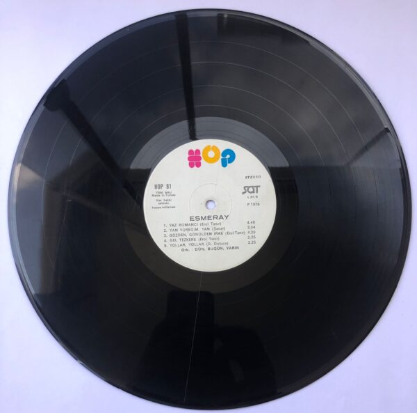 Esmeray Yaz Romancı Lp 33 Lük - Görsel 3