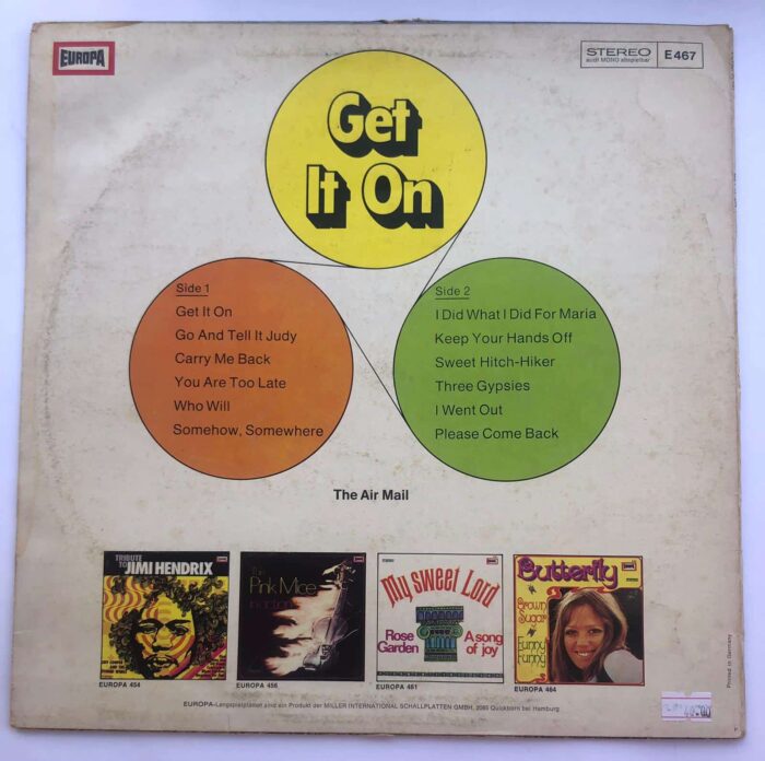 The Air Mail – Get It On - Görsel 2