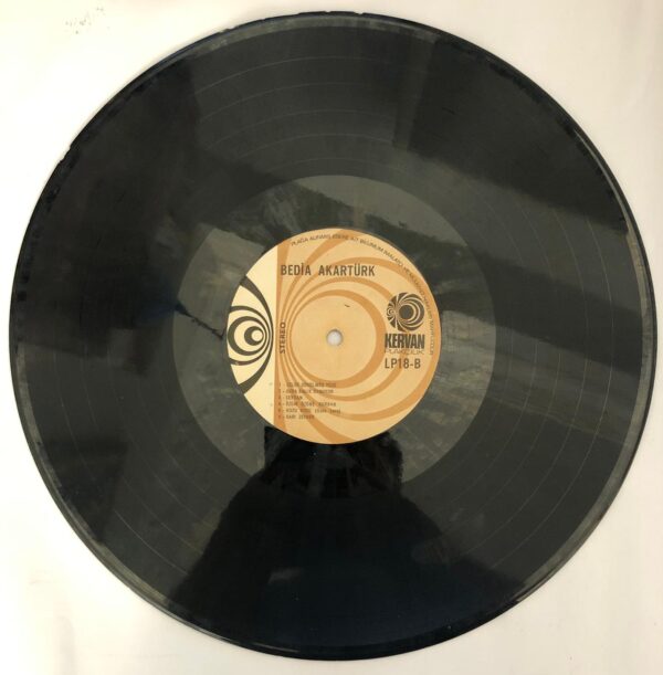 Bedia Akartürk – Vardım Hint Eline Zülüf Dökülmüş Yüze Lp PLak - Görsel 5