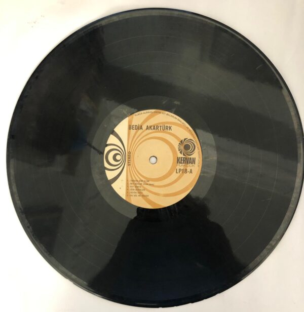 Bedia Akartürk – Vardım Hint Eline Zülüf Dökülmüş Yüze Lp PLak - Görsel 4