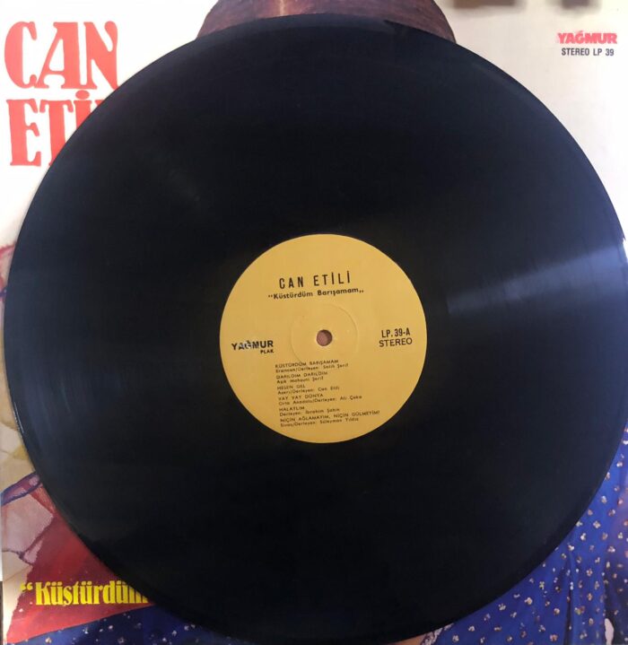 Can Etili - Küstürdüm Barışamam Lp Plak - Görsel 2