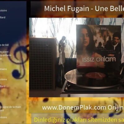 michel fugain – une belle histoire – ıssız adam plak kayıt / #plak kayıt #nostalji