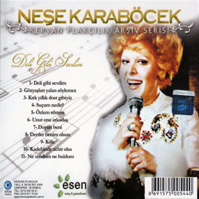 Neşe Karaböcek – Deli Gibi Sevdim Plak - Görsel 2