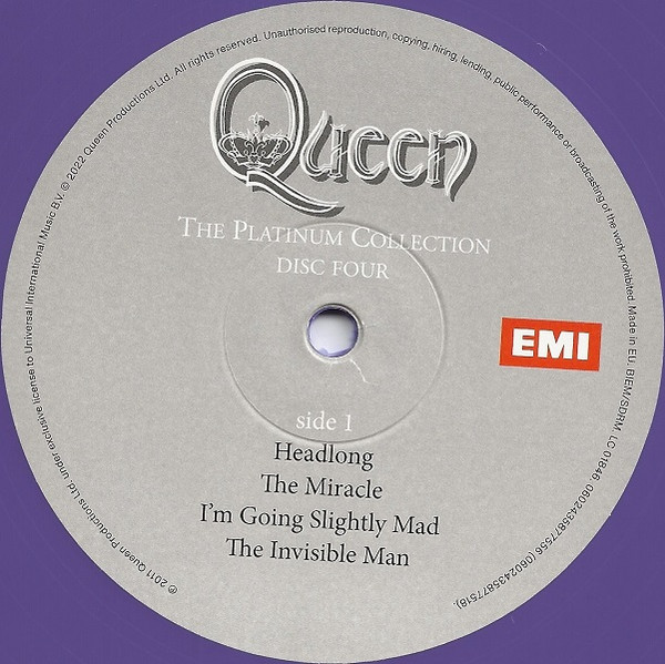 queen the platinum collection plak vinyl 3 plak
