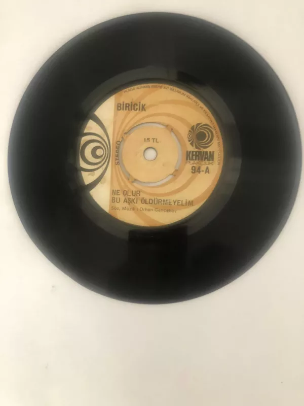 Biricik Ne Olur Bu Aşkı Öldürmeyelim Ben O Zaman Ölürüm 45 lik Plak - Görsel 2