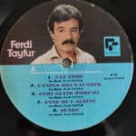 Ferdi Tayfur Naz Etme Canına Okuyacağım Lp Plak - Görsel 3