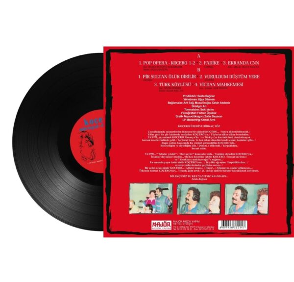 Ahmet Kaya Selda Bağcan Koçero Lp Plak - Görsel 4