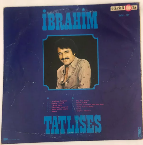 İbrahim Tatlıses Ayağında Kundura Lp Plak Türküola - Görsel 2
