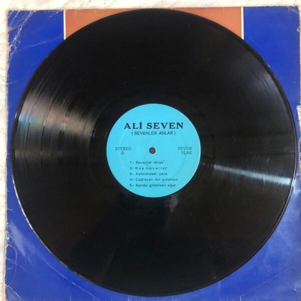 Ali Seven Sevenler Anlar Lp Plak - Görsel 5