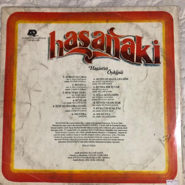 Hasanaki Hasan'ın Öyküsü Lp - Görsel 4