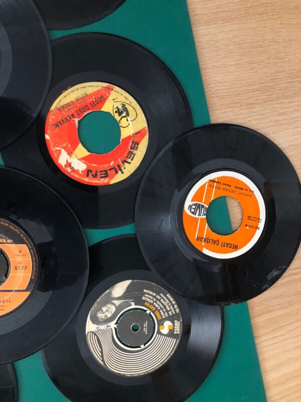 Toptan düşük kondisyon 45lik plak 35 Adet - Görsel 4