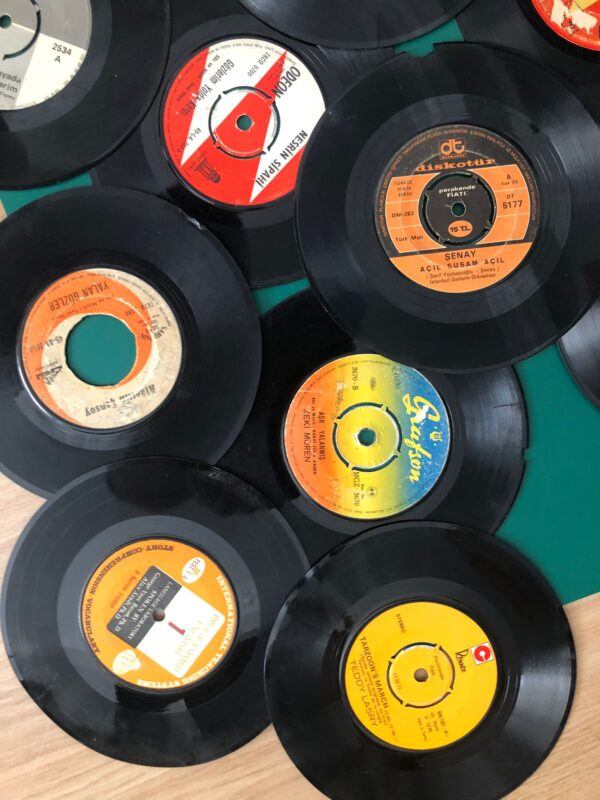 Toptan düşük kondisyon 45lik plak 35 Adet - Görsel 5