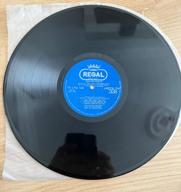 Türk Kara Kuvvetleri Komutanlığı Bando ve Armoni Muzıkası Türk Marşları Plak - Görsel 4