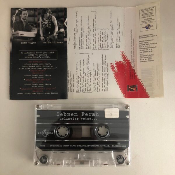 Şebnem Ferah Kelimeler Yetse Kaset - Görsel 3