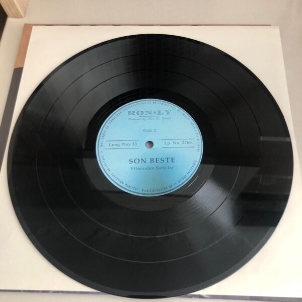Zeki Müren Son Beste Filminden Şarkılar Plak - Görsel 2