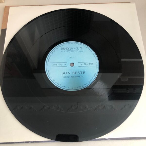 Zeki Müren Son Beste Filminden Şarkılar Plak - Görsel 3