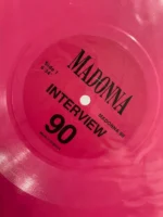 Madonna Interview 90 Pembe Kalp Plak - Görsel 3