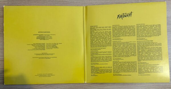 Büyük Ev Ablukada Fırtınayt Plak - Görsel 3