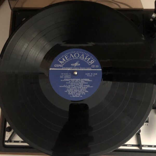 Kızılordu Korosu Alexandrov Song And Dance Ensemble Of The Soviet Army cift plak - Görsel 5