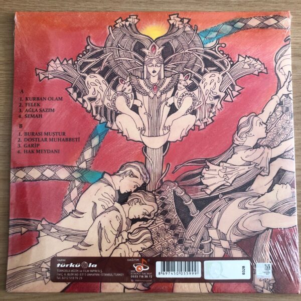 Neşet Ertaş Türküler ve Deyişler Picture Disk LP Plak - Görsel 5