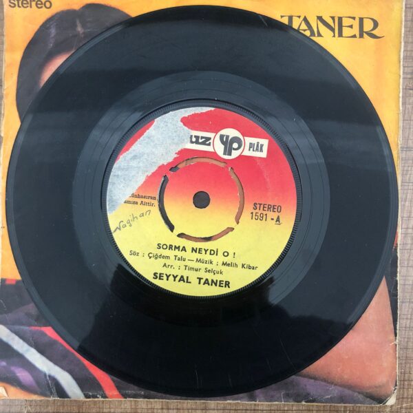Seyyal Taner Sorma Neydi O Neden Gelmedin Plak - Görsel 3