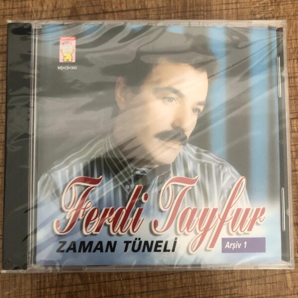 Ferdi Tayfur Zaman Tüneli Arşiv 1 CD Alman Baskı - Görsel 3