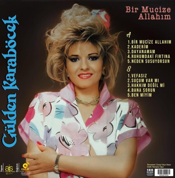 Gülden Karaböcek Bir Mucize Allahım Lp Plak - Görsel 3