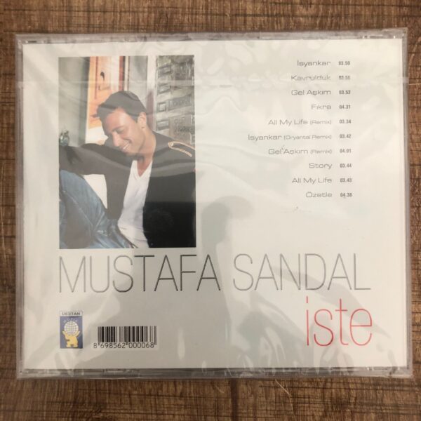 Mustafa Sandal İste Cd Alman Baskı - Görsel 3