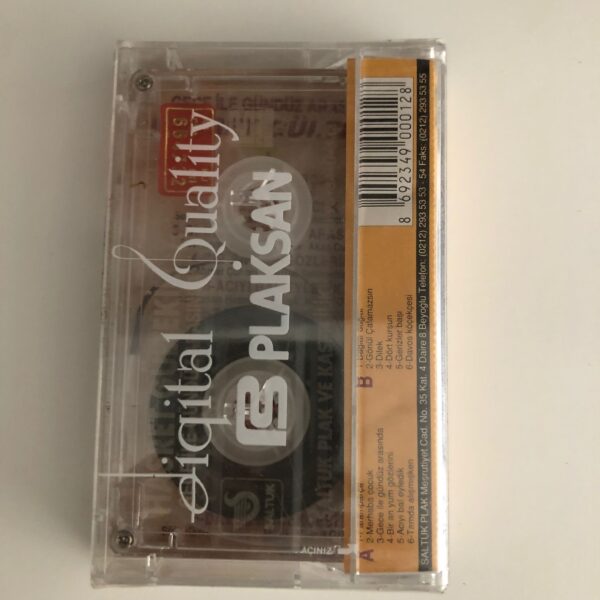 Hasret Gültekin Gece ile Gündüz Arasında Saltuk Prodüksiyon Kaset