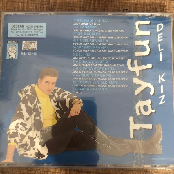 Tayfun Duygulu Deli Kız Alman Baskı Cd