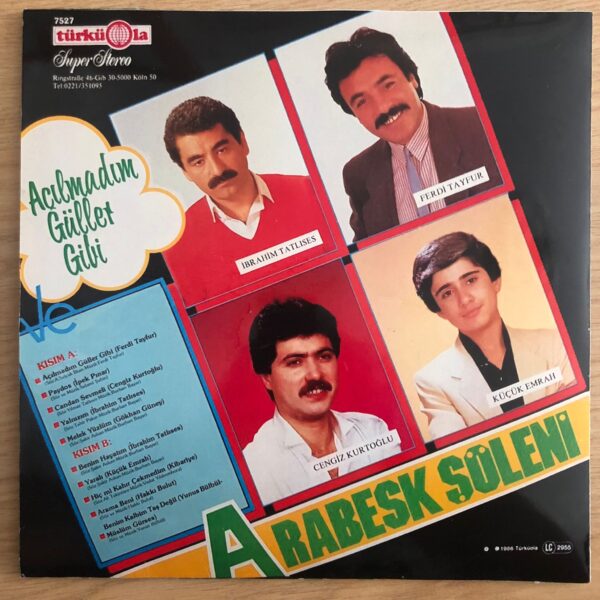 Arabesk Şöleni Plak - Görsel 2