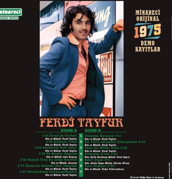 515014826_3731299060509580_2414225246136042678_n Ferdi Tayfur Minareci 3132 Alman baskı Plak - Görsel 2