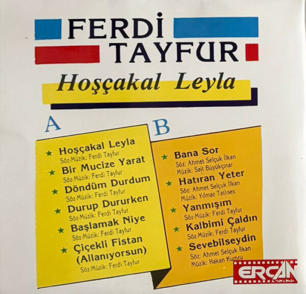 Ferdi Tayfur Hoşçakal Leyla Alman Baskı Plak - Görsel 2