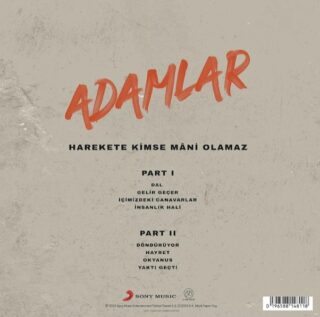 ADAMLAR - HAREKETE KİMSE MANİ OLAMAZ PLAK2