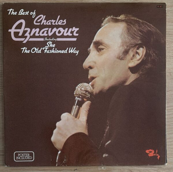 Charles Aznavour – The Best Of Charles Aznavour Plak