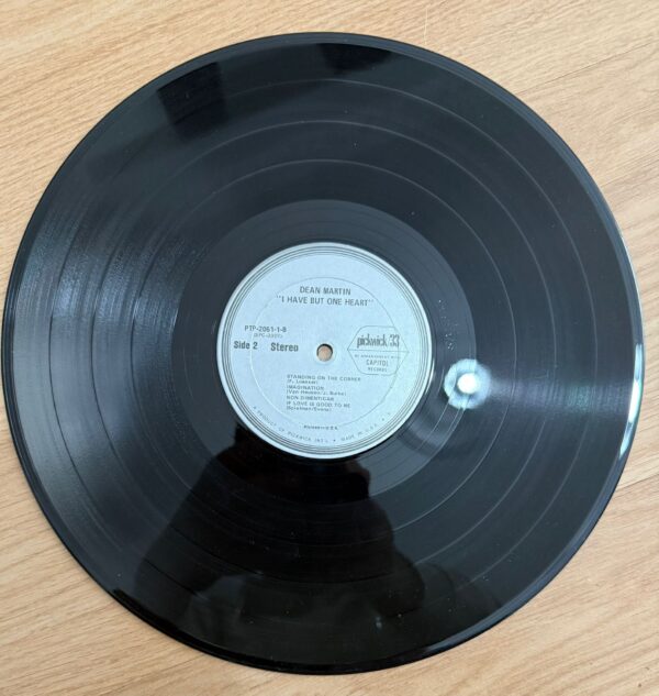 Dean Martin – I Have But One Heart Plak Lp - Görsel 3