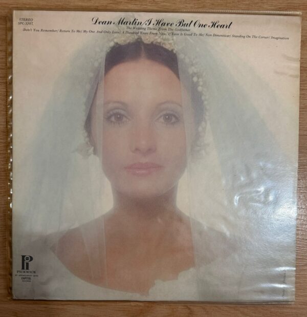 Dean Martin – I Have But One Heart Plak Lp