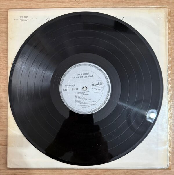 Dean Martin – I Have But One Heart Plak Lp - Görsel 5