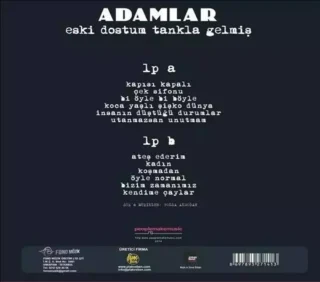 Eski Dostum Tankla Gelmiş Plak