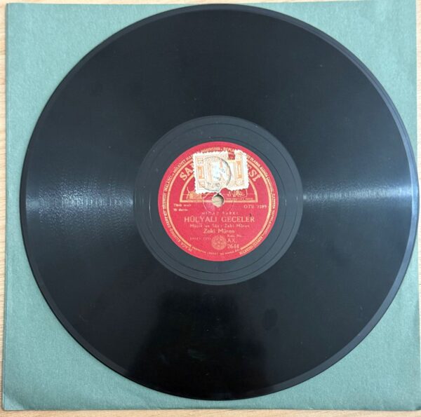 Zeki Müren - Hülyalı Geceler / Ruhumda Aşk Besteleri Var Taş Plak - Görsel 3