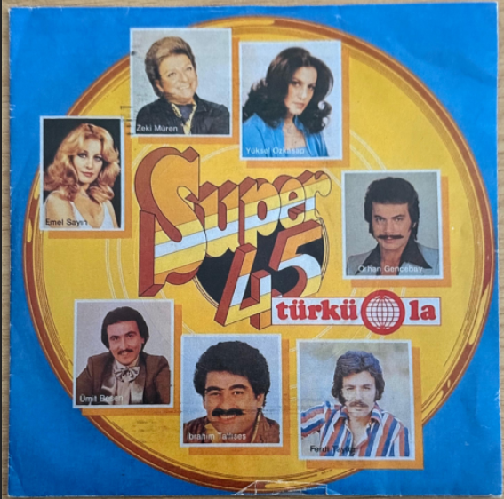 Ferdi Tayfur – Yaktı Beni / Sen Mutlusun Ben Perişan Türküola 45 lik